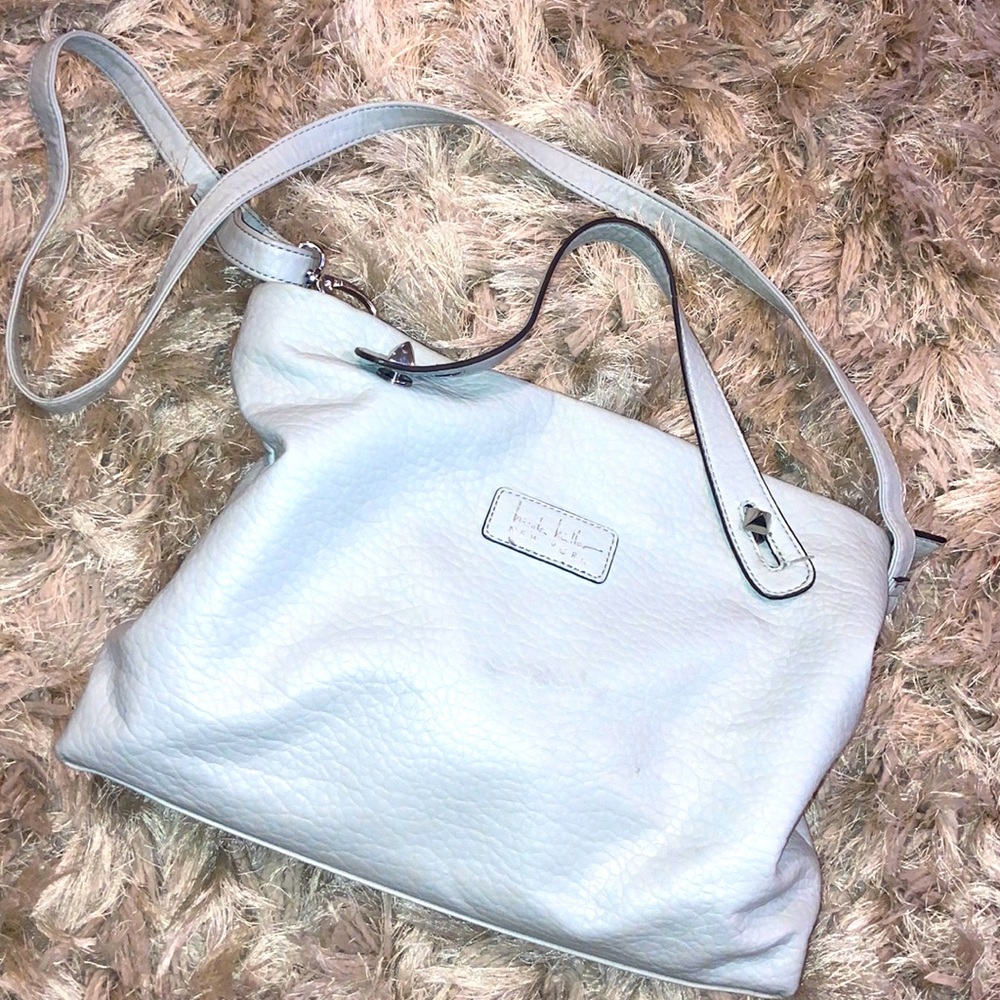 Nicole Miller New York Faux Leather Body Cross Bag